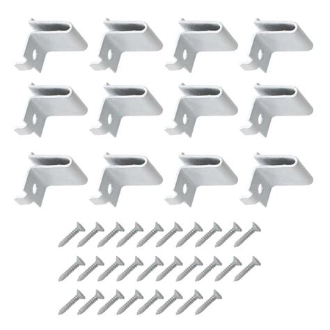 Fixed Mount Metal U <b>Clips</b> (12-Pack) Compare $ 13. . Shelf clips lowes